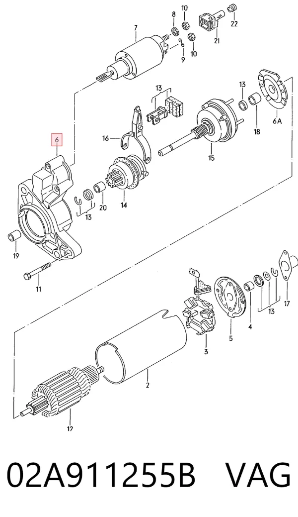  02A911255B VAG