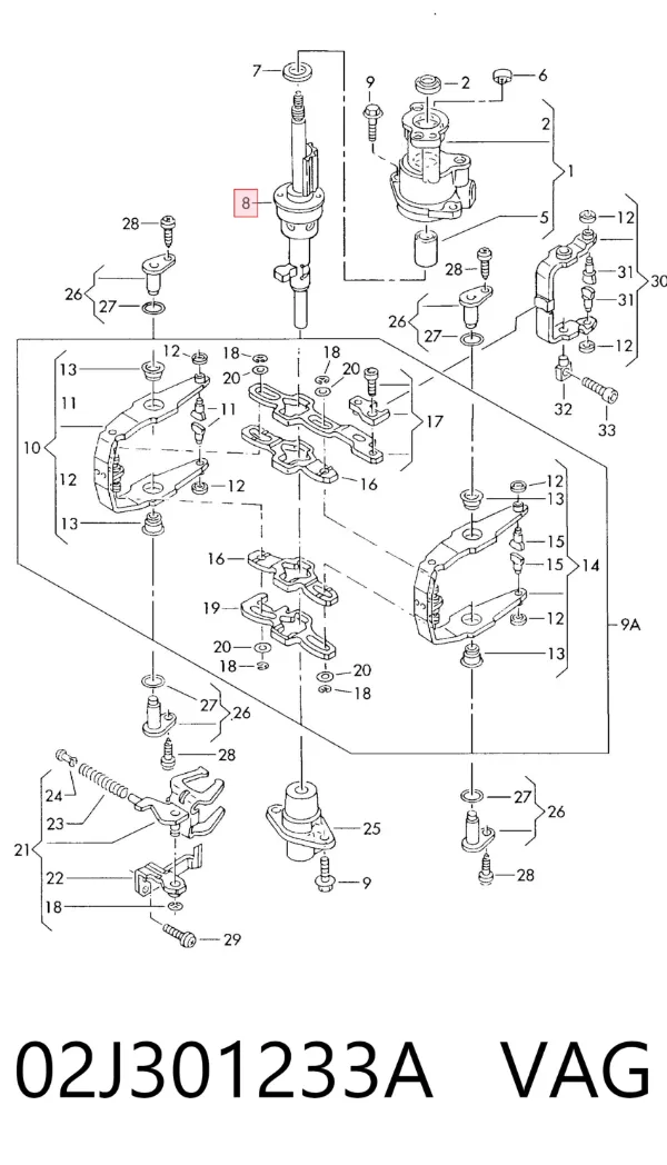  02J301233A VAG