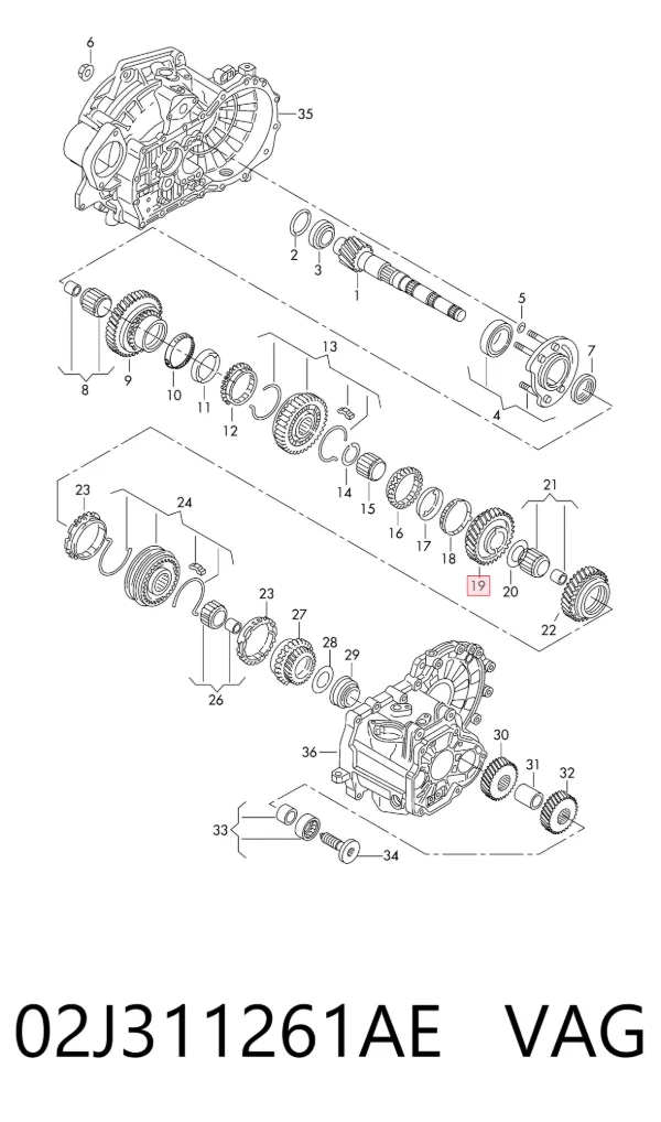  02J311261AE VAG