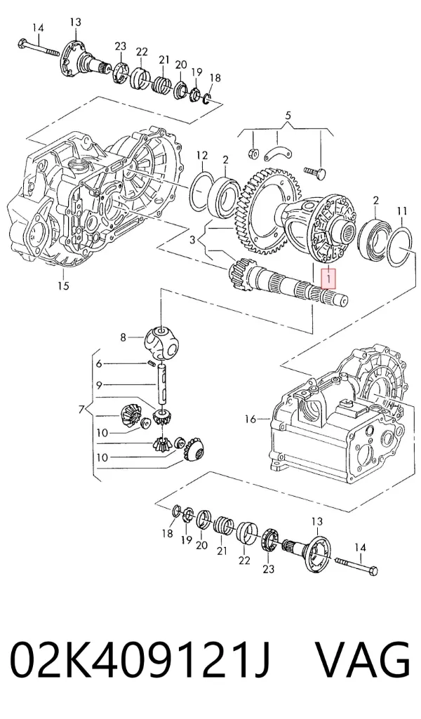  02K409121J VAG