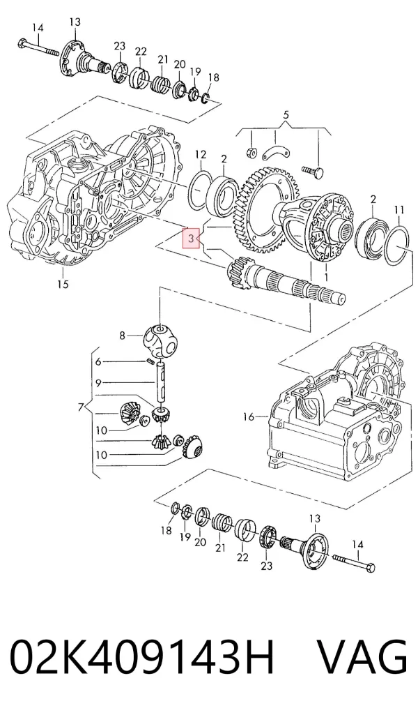  02K409143H VAG