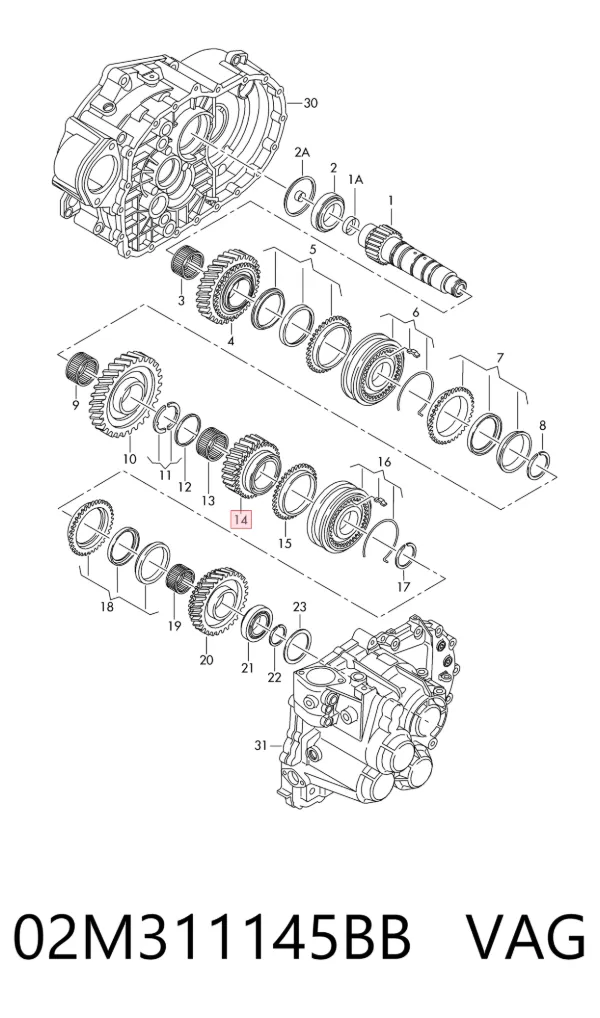  02M311145BB VAG