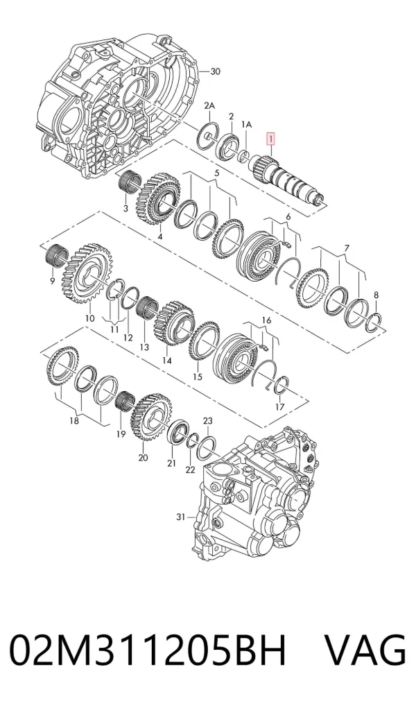  02M311205BH VAG