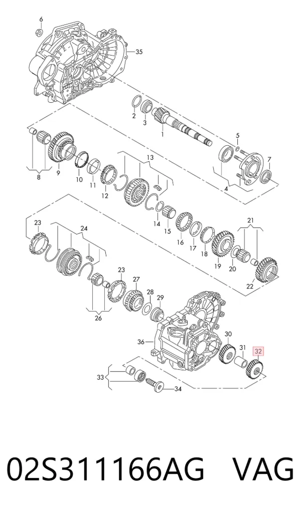  02S311166AG VAG