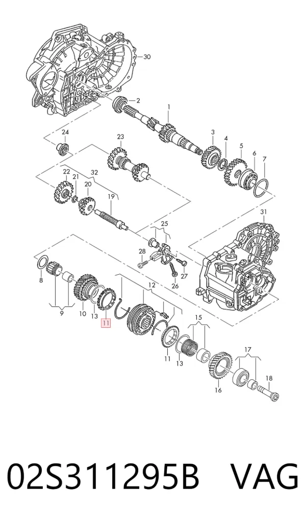  02S311295B VAG