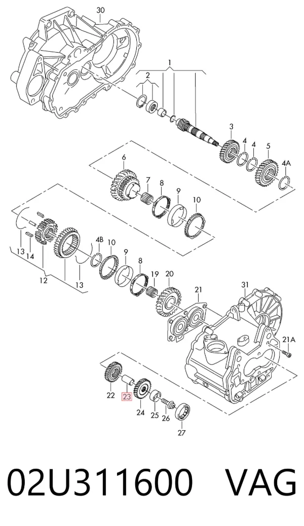  02U311600 VAG