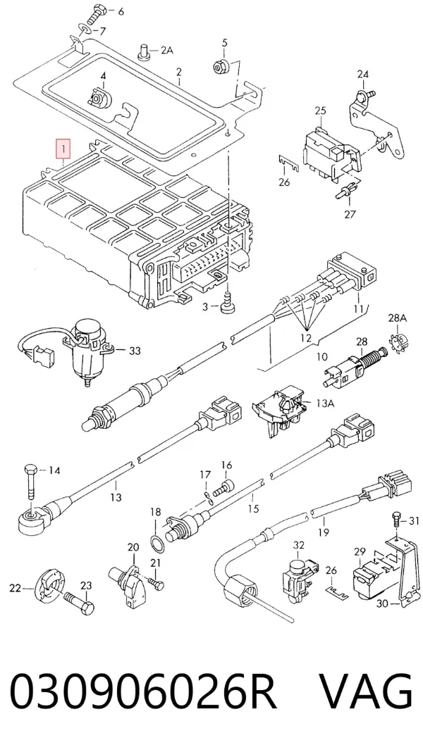 ECU 030906026R VAG