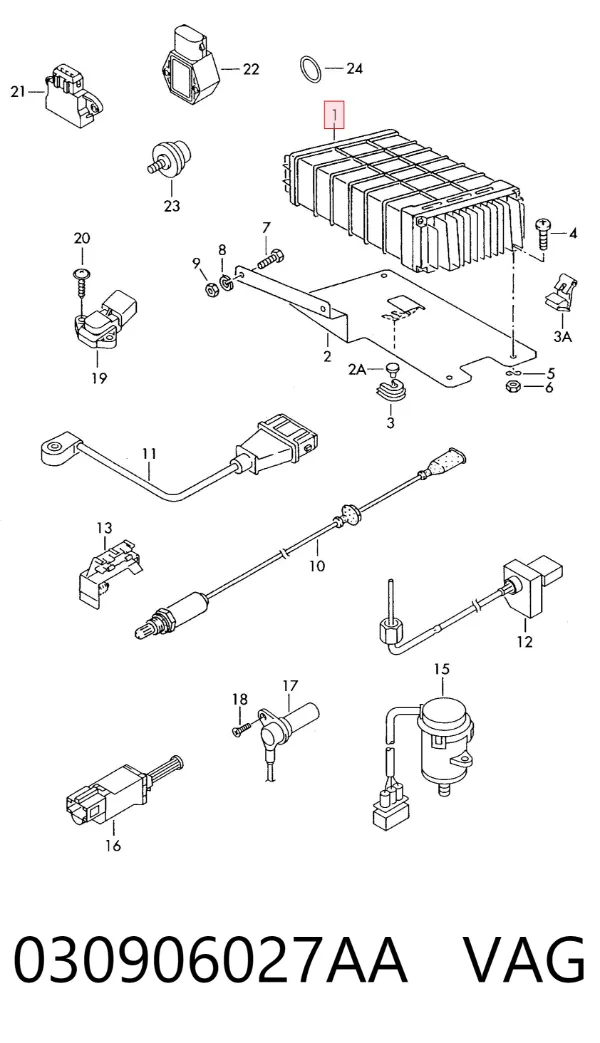 ECU 030906027AA VAG