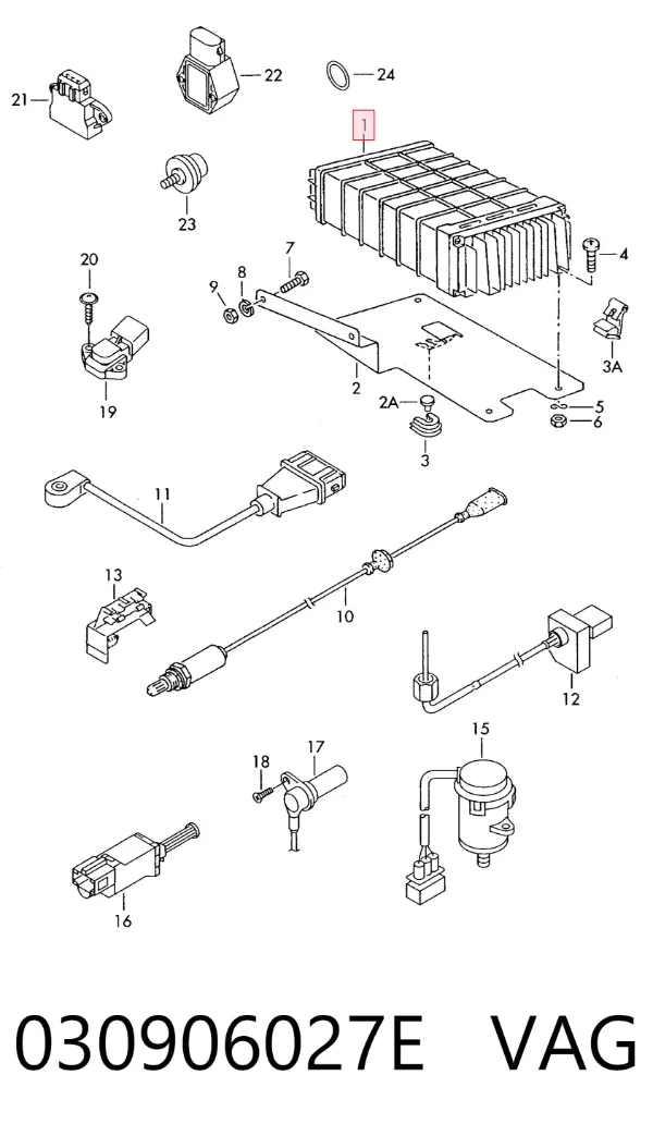 ECU 030906027E VAG