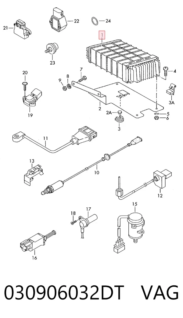 ECU 030906032DT VAG