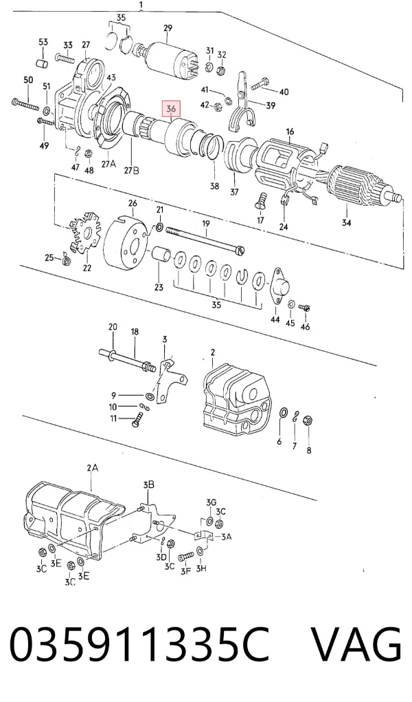 Bendix 035911335C VAG
