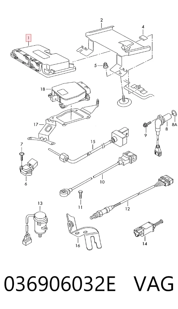 ECU 036906032E VAG