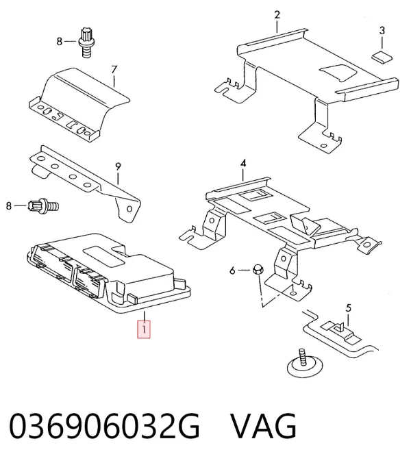 ECU 036906032G VAG
