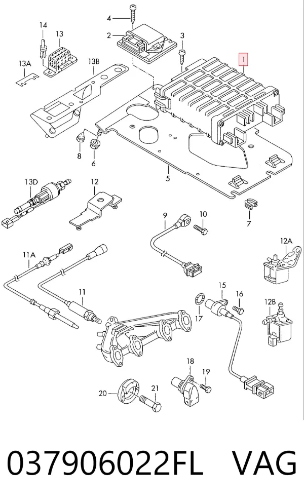 ECU 037906022FL VAG