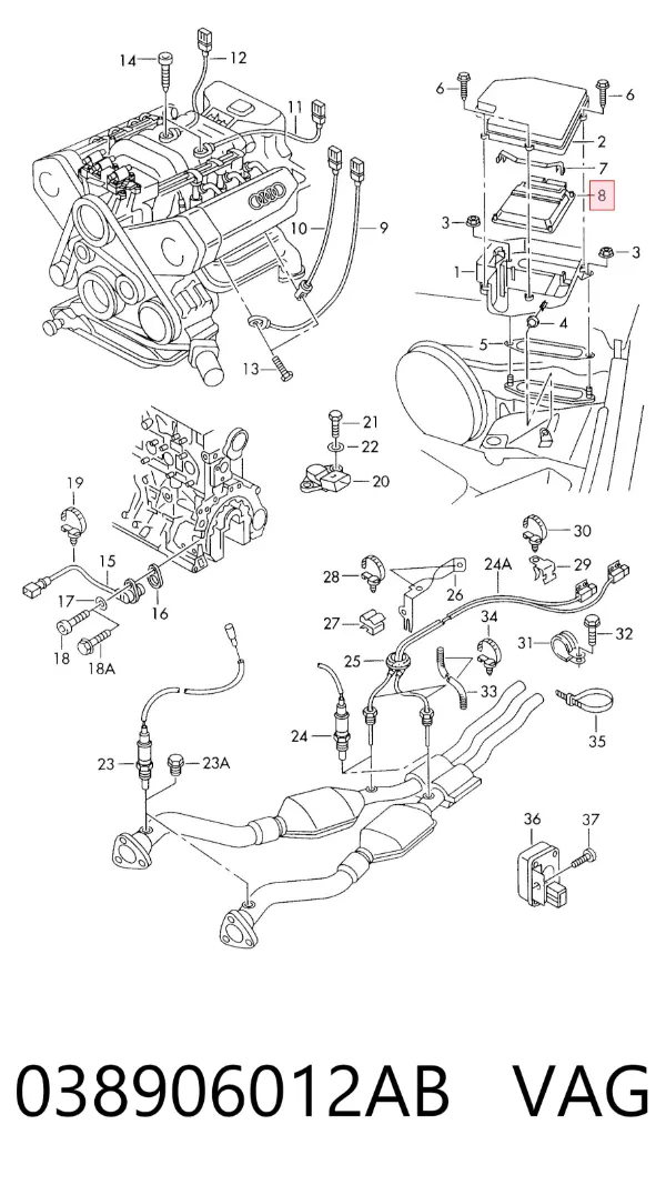 ECU 038906012AB VAG