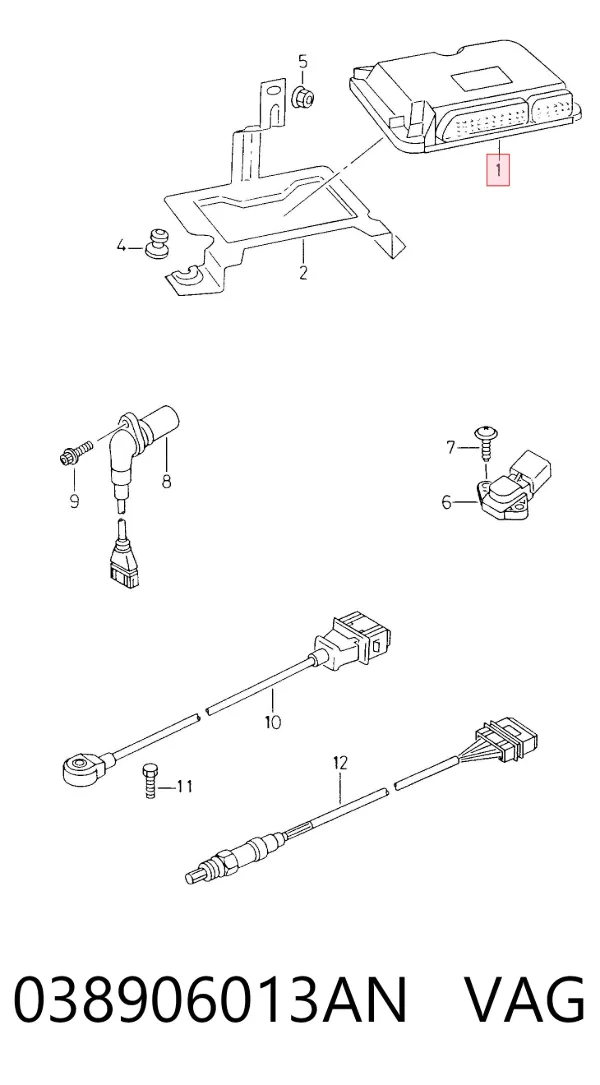 ECU Seat Inca 6K9
