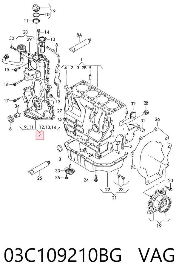  03C109210BG VAG
