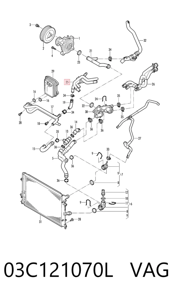  03C121070L VAG