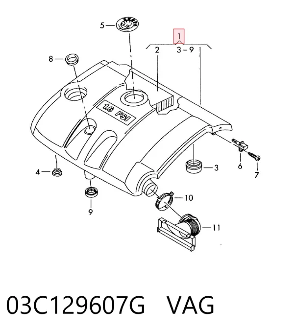  03C129607G VAG