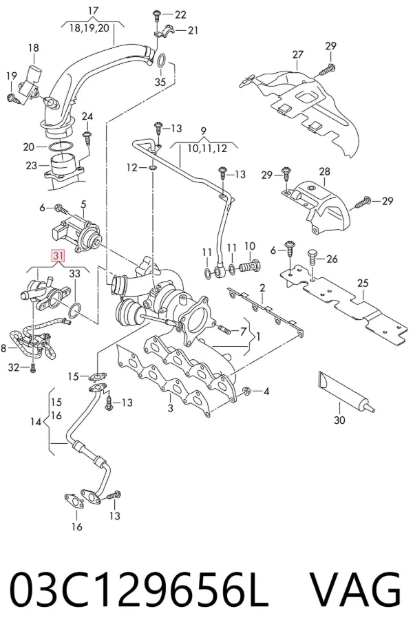  03C129656L VAG