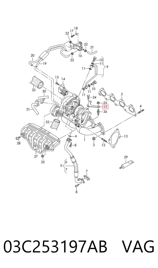 03C253197AB VAG