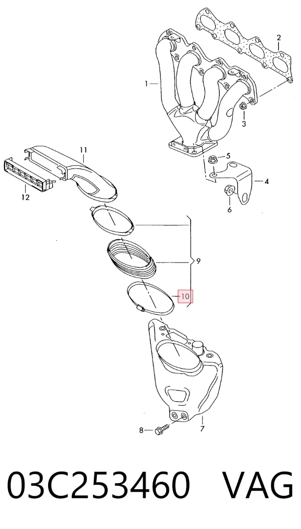  03C253460 VAG