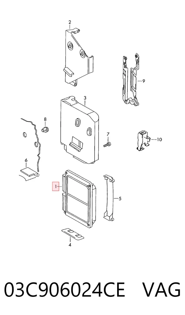 ECU 03C906024CE VAG