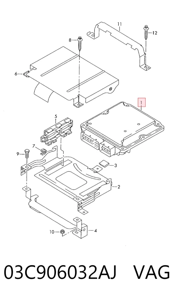 ECU 03C906032AJ VAG