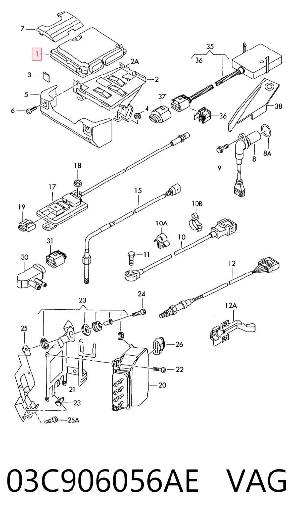 ECU 03C906056AE VAG