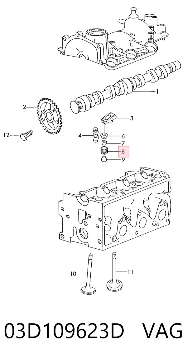  03D109623D VAG
