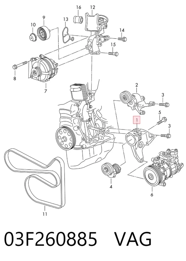  03F260885 VAG