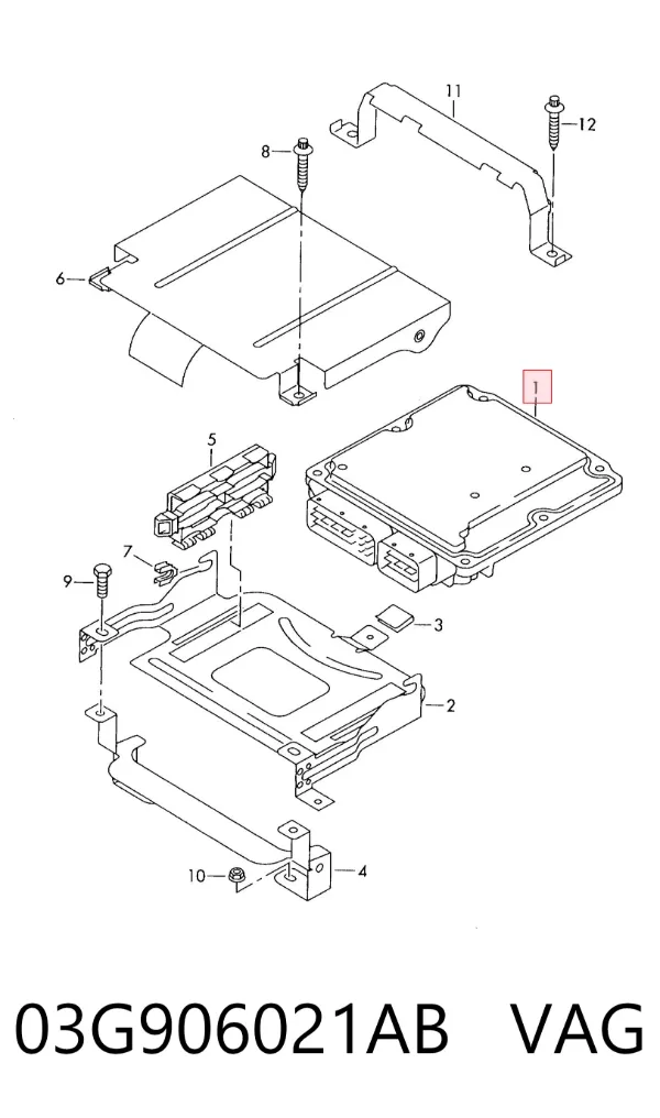 ECU 03G906021AB VAG