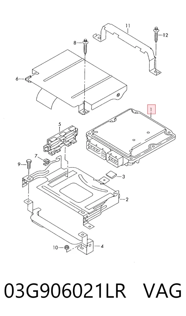 ECU 03G906021LR VAG