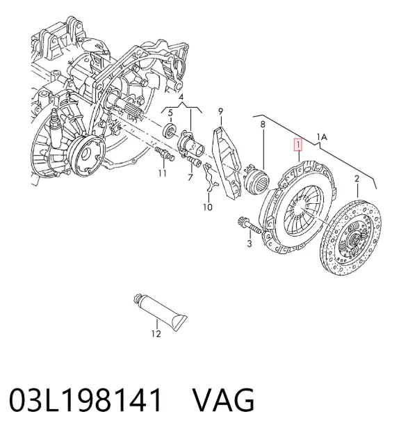 Embrague 03L198141 VAG
