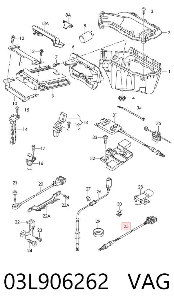 Sonda lambda 03L906262 VAG