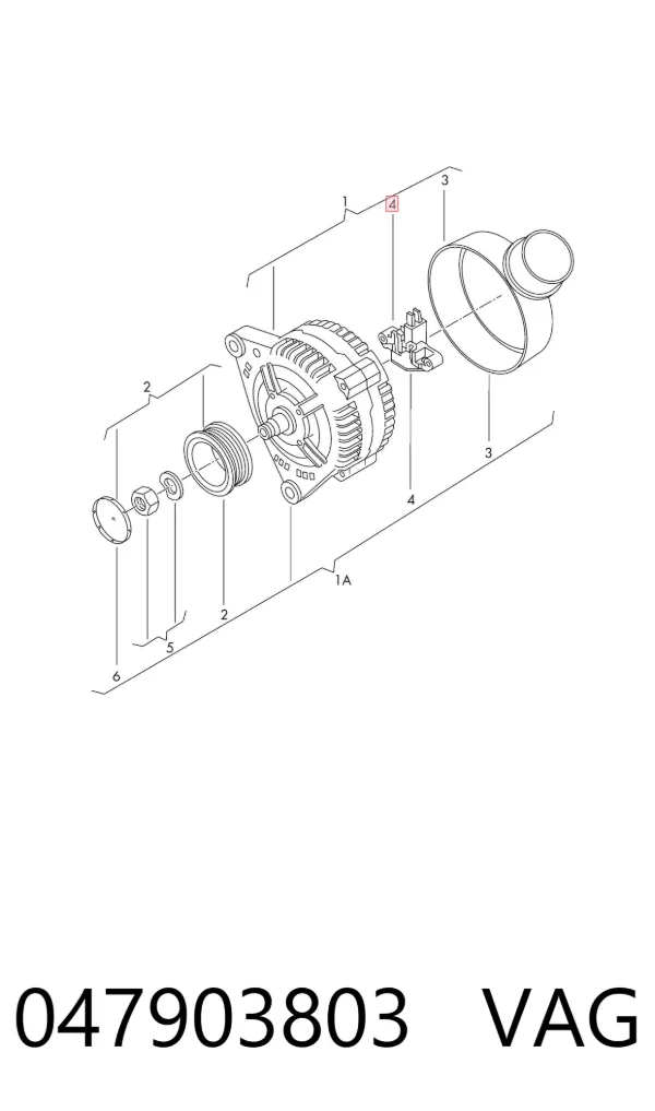 Regulador 047903803 VAG