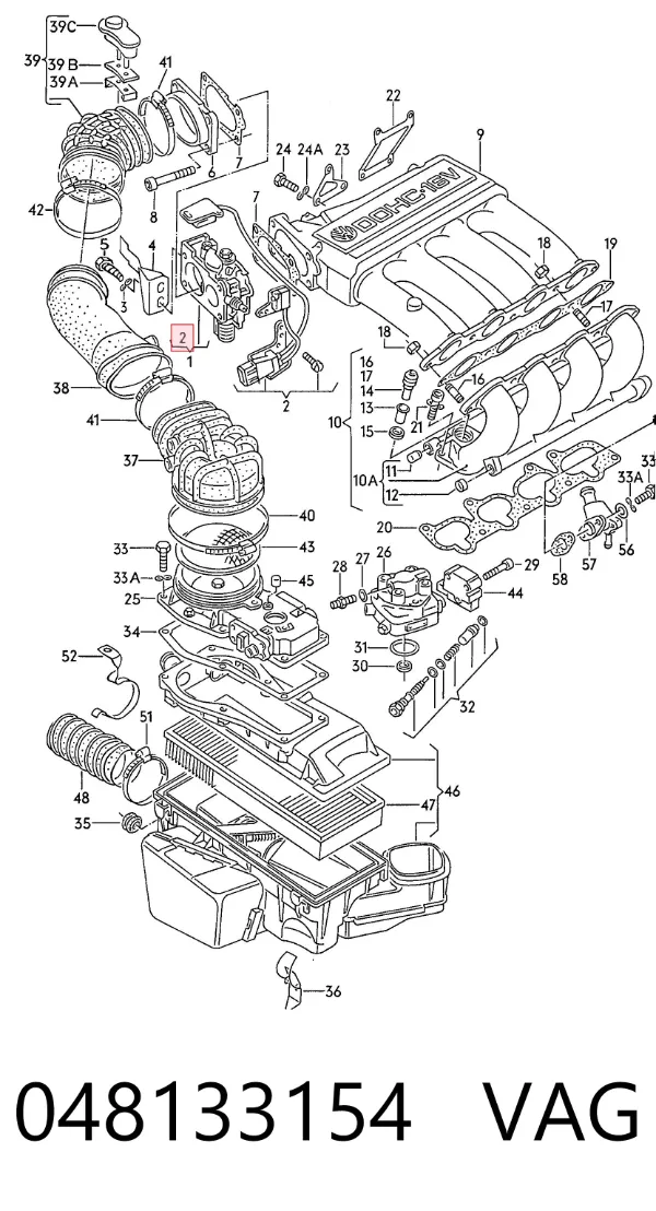 Sensor TPS 048133154 VAG