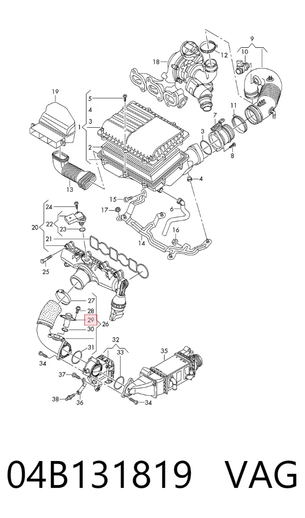  04B131819 VAG
