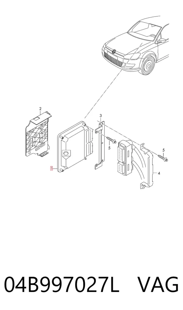 ECU 04B997027L VAG