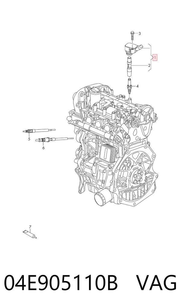 Bobina 04E905110B VAG