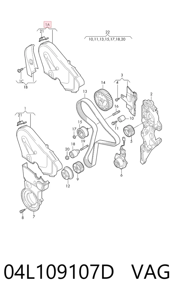  04L109107D VAG