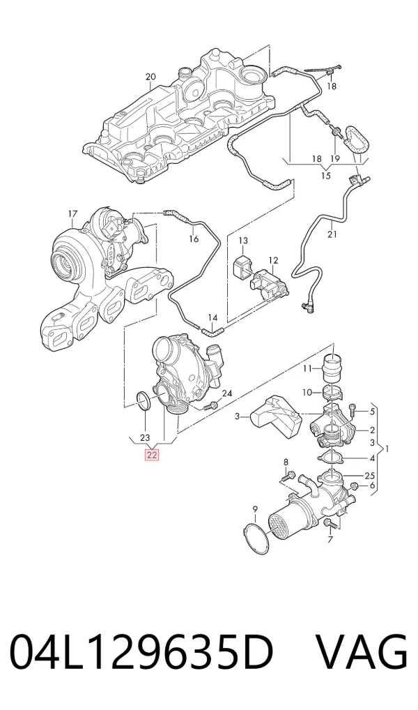  04L129635D VAG