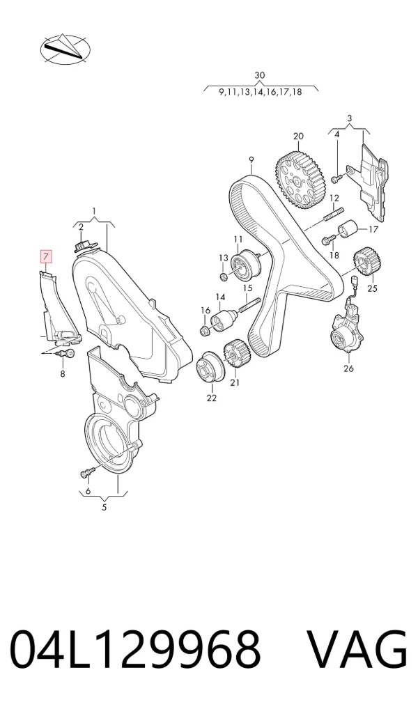  04L129968 VAG