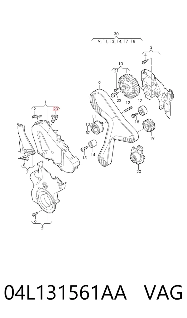  04L131561AA VAG