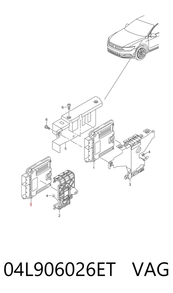 ECU 04L906026ET VAG