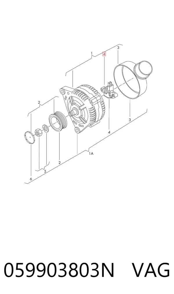 Regulador 059903803N VAG