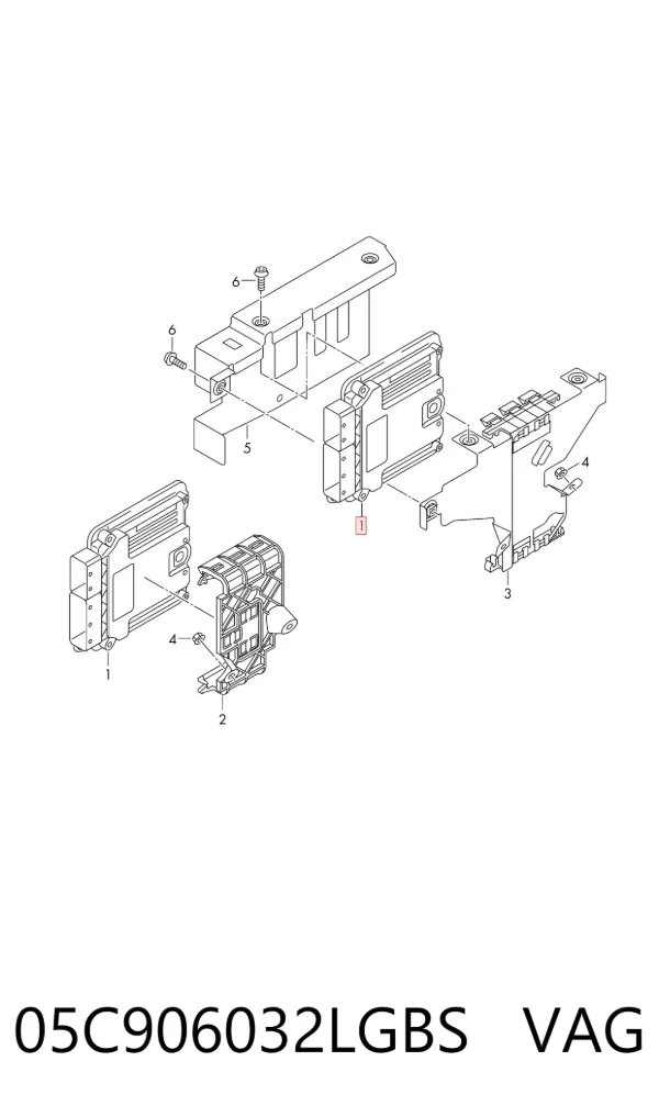 ECU 05C906032LGBS VAG