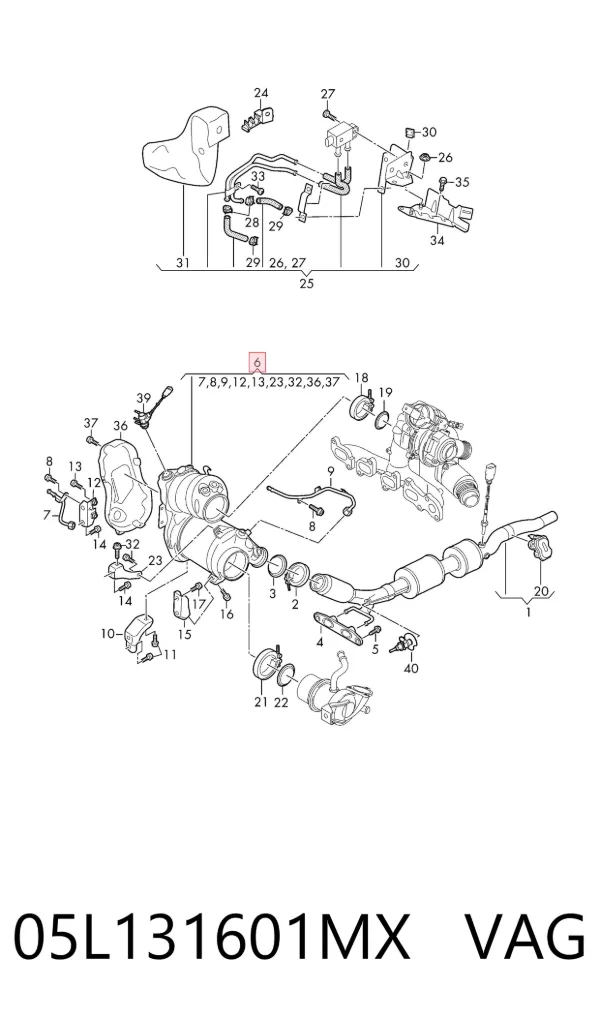  05L131601MX VAG