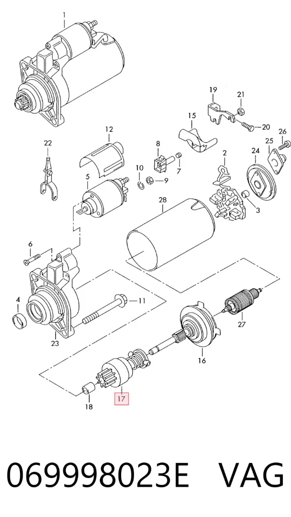 Bendix 069998023E VAG