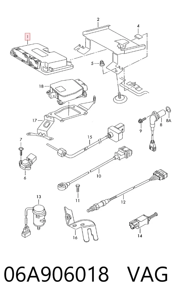 ECU 06A906018 VAG